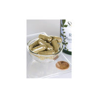 Thumbnail for Reishi Mushroom 600 mg 60 Veggie Capsules - pill size