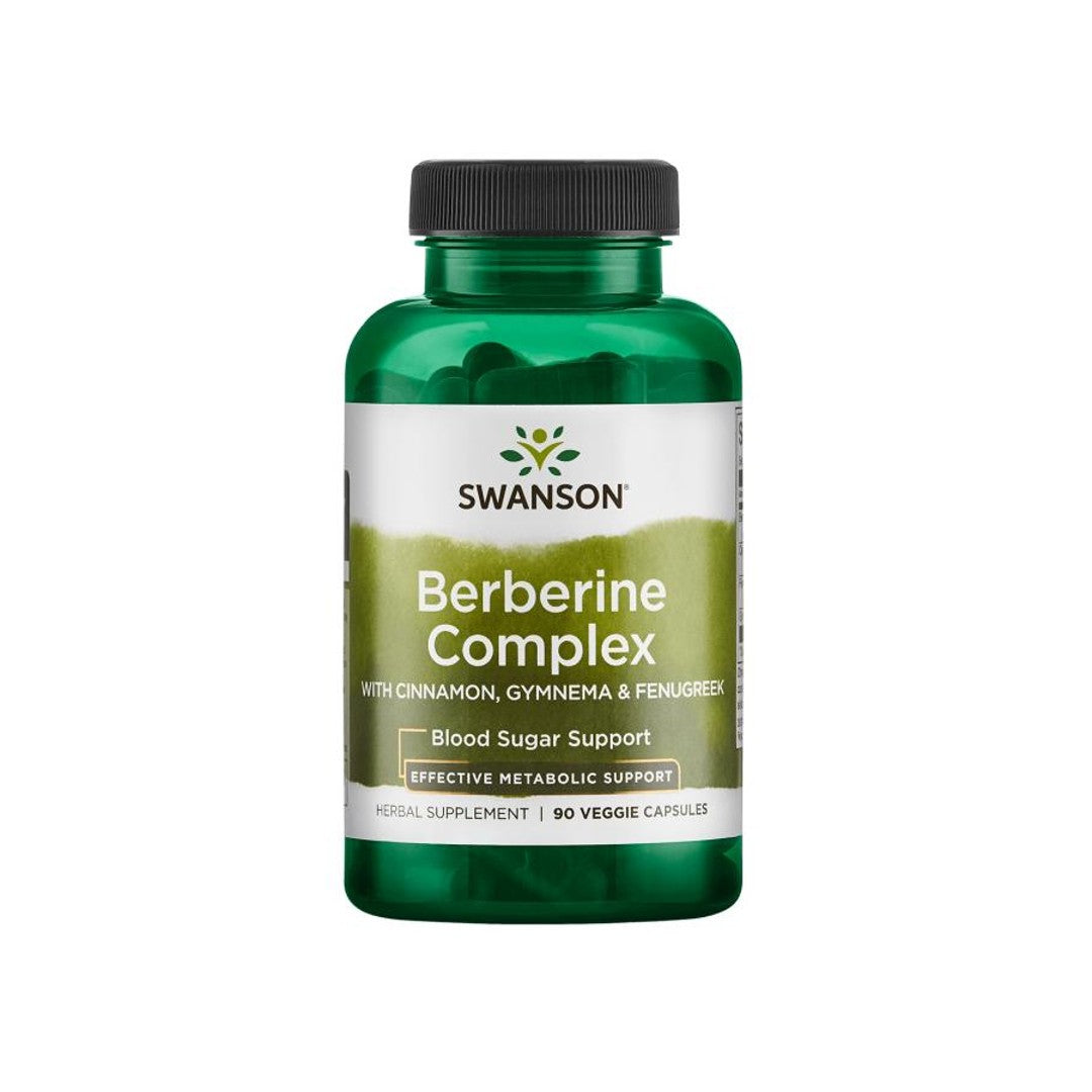 Swanson's Berberine Complex - 90 vege capsules, a dietary supplement.