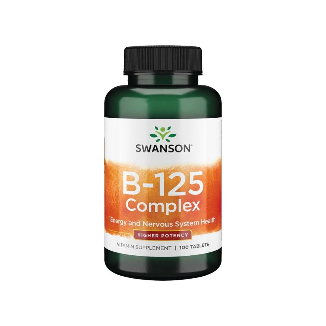 Vitamin B-125 Complex - 100 tabs - front