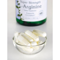 Thumbnail for L-Arginine - 850 mg 90 capsules - pill size