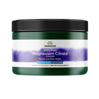 Thumbnail for Swanson 100 percent Pure Magnesium Citrate Powder Unflavored 630 mg 244 g face mask.