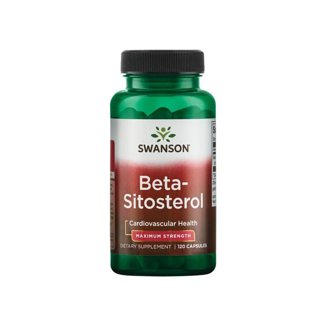 Swanson Beta-Sitosterol capsules - a dietary supplement.