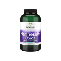 Thumbnail for A bottle of Swanson Magnesium Oxide - 200 mg 500 capsules.