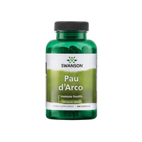 Thumbnail for Pau dArco - 500 mg 100 capsules - front