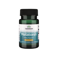 Thumbnail for A bottle of Swanson Melatonin - 3 mg 60 capsules.