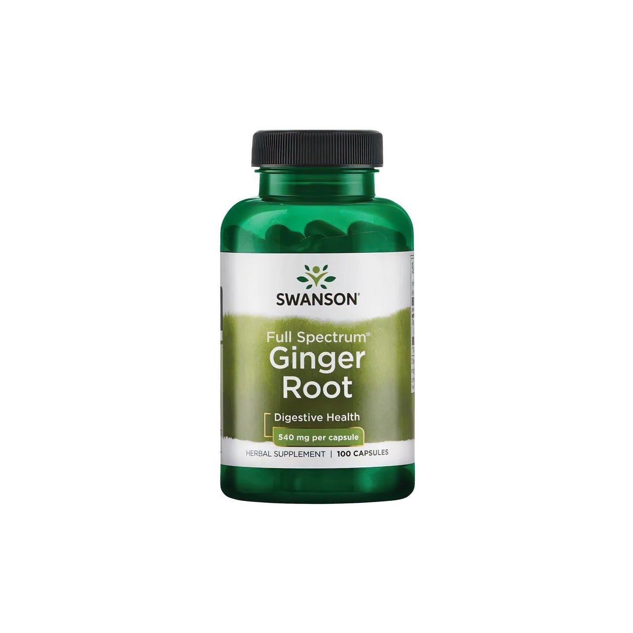 Swanson Ginger Root 540 mg 100 caps.