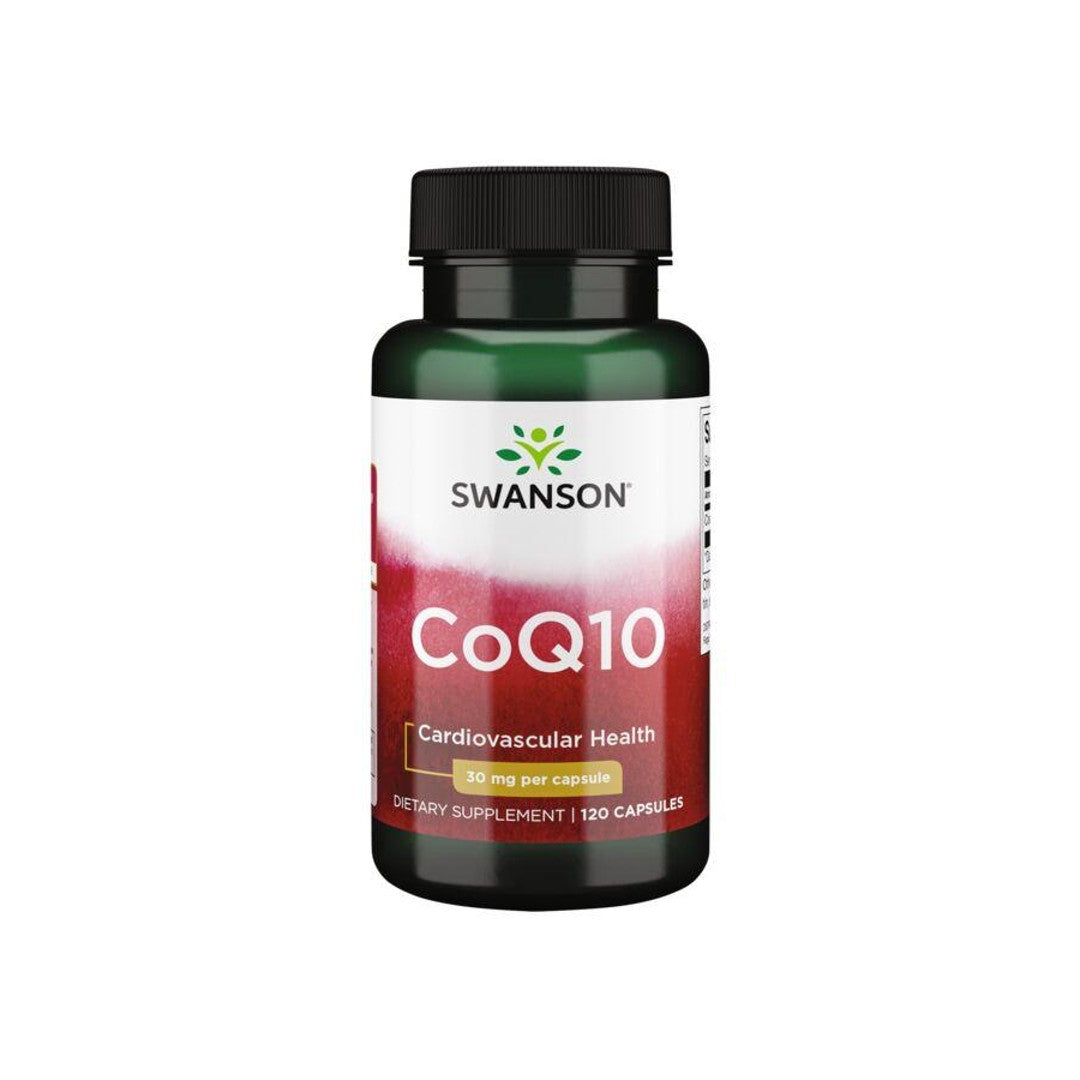 Swanson Coenzyme Q1O - 30 mg 120 capsules - 60 capsules.