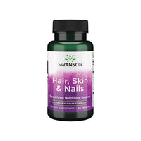 Thumbnail for A bottle of Swanson Hair, Skin & Nails - 60 tabs.