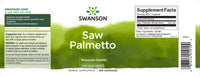 Thumbnail for Saw Palmetto - 540 mg 250 capsules - label