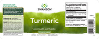 Thumbnail for Swanson's Turmeric - 720 mg 100 capsules - A Label for Joint Health and Antioxidant Support.