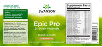Thumbnail for Epic Pro 25-Strain Probiotic - 30 vege capsules by Swanson