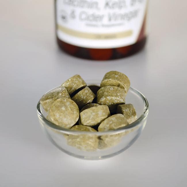 Lecithin, Kelp, B6, & Cider Vinegar - 120 tabs - pill size