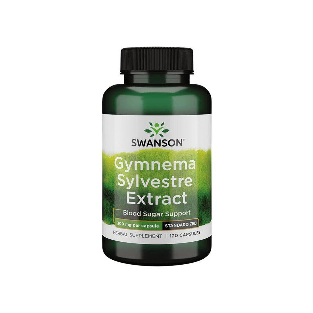 Swanson Gymnema Sylvestre Extract - 300 mg, 120 capsules.