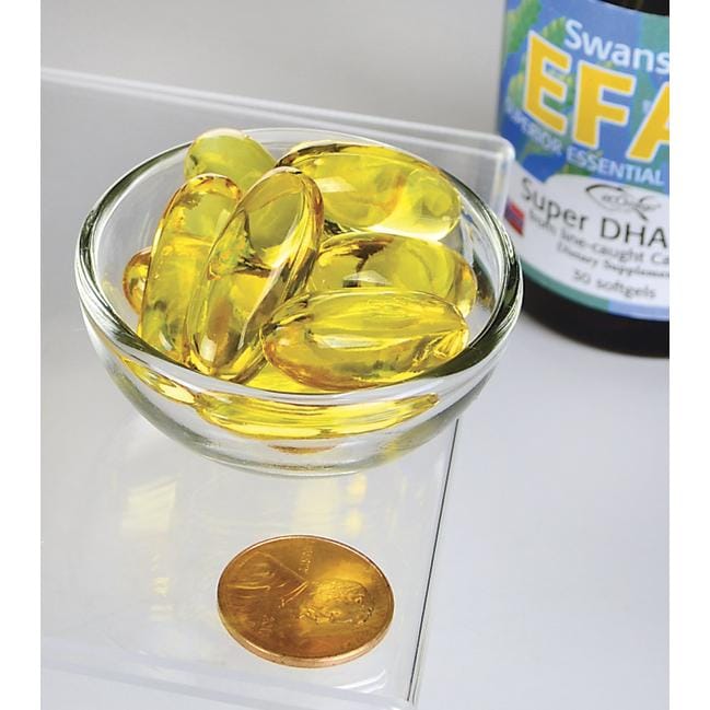 Super DHA 500 from Food-Grade Calamari - 30 softgels - pill size