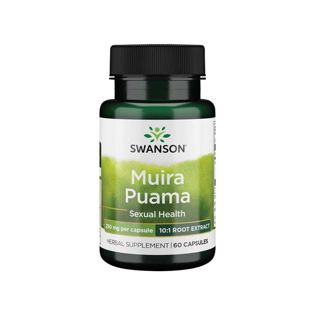 Swanson Muira Puama - 10:1 250 mg 60 capsules.