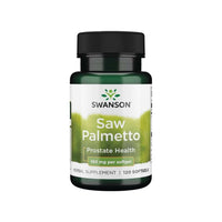 Thumbnail for Swanson Saw Palmetto - 160 mg 120 softgel promotes prostate health and hormonal balance.