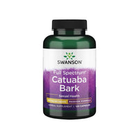 Thumbnail for Swanson Catuaba Bark - 465 mg 120 capsules.