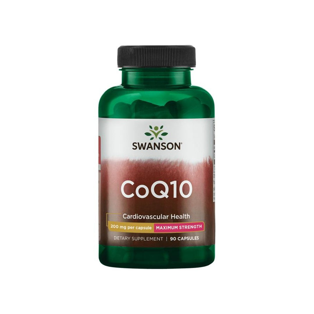 Swanson Coenzyme Q10 - 200 mg 90 capsules.