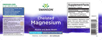 Thumbnail for Magnesium - 133 mg 90 capsules Albion Chelated - label