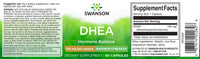 Thumbnail for A label for Swanson DHEA - 100 mg 60 capsules.
