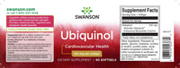 Thumbnail for Ubiquinol - 100 mg 60 softgel - supplement facts