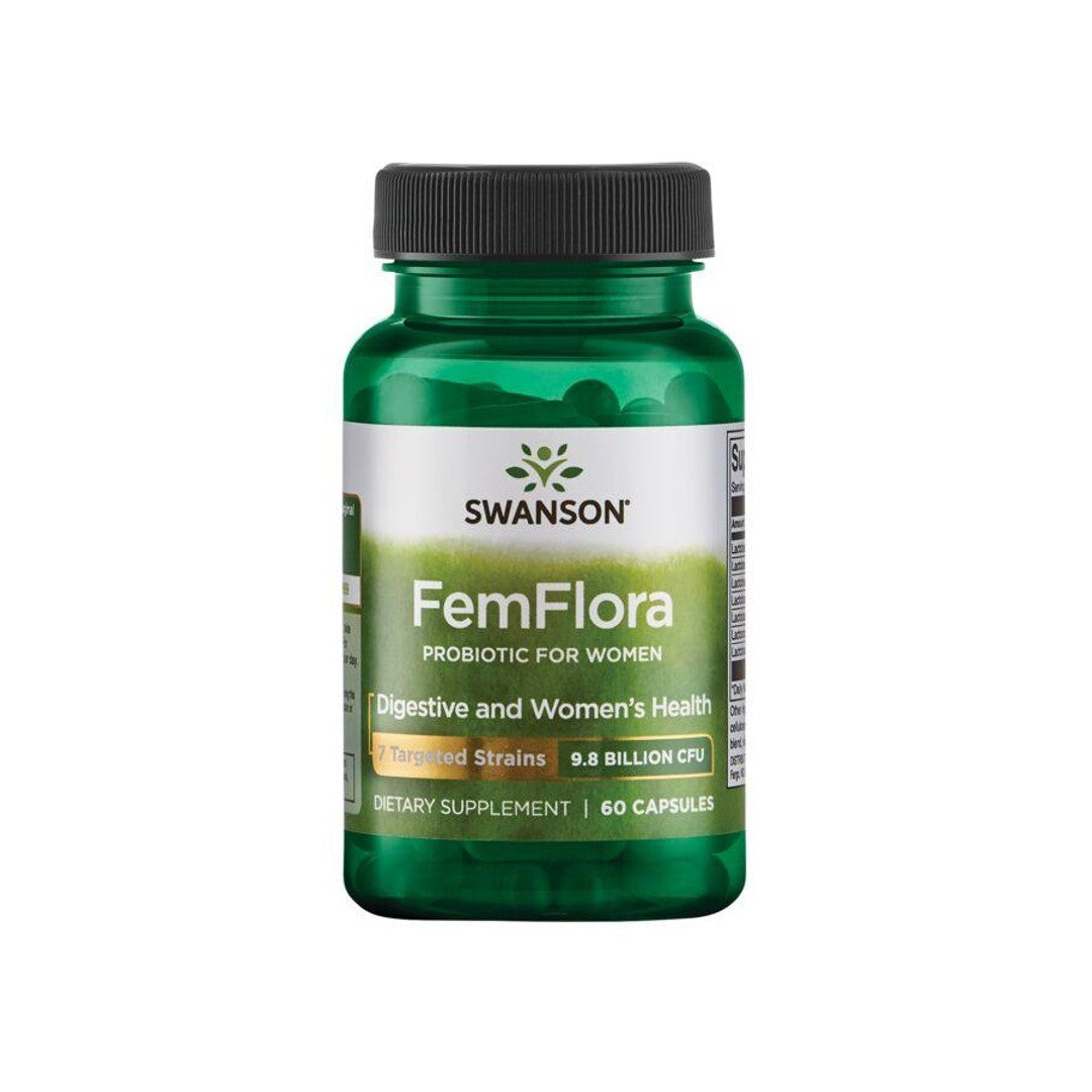 Swanson FemFlora Probiotic for Women - 60 capsules.