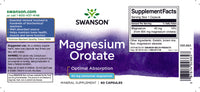 Thumbnail for Swanson Magnesium Orotate - 40 mg 60 capsules.