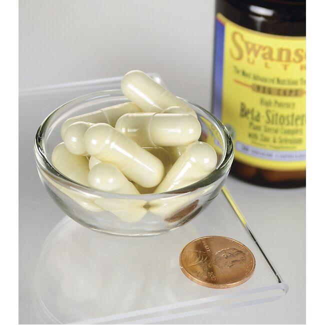 Dietary supplement containing Swanson's Beta-Sitosterol - 320 mg 30 vege capsules.