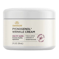 Thumbnail for Shamason skincare featuring Swanson's Pycnogenol Wrinkle Cream 59 ml, the anti-wrinkle cream of choice.